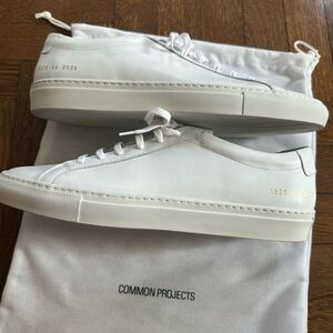 Common Projects Achilles White Leather Sneakers